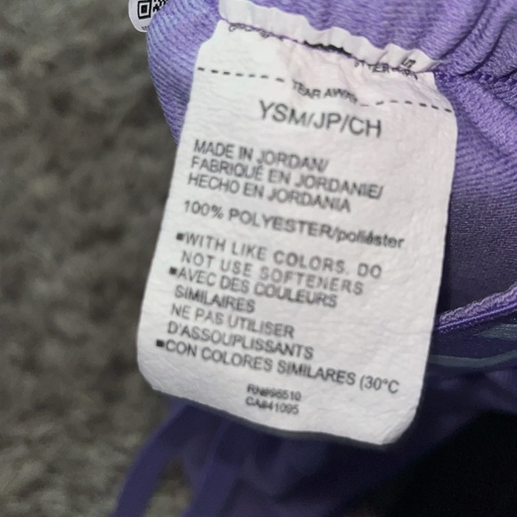 purple under armour play up shorts girls - Picture 5 of 5